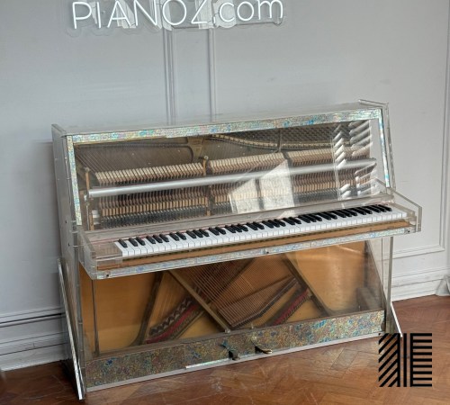 Fazer Crystal Transparent Upright Piano piano for sale in UK 