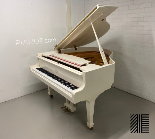 Weber 150 White Gloss Baby Grand Piano piano for sale in UK 