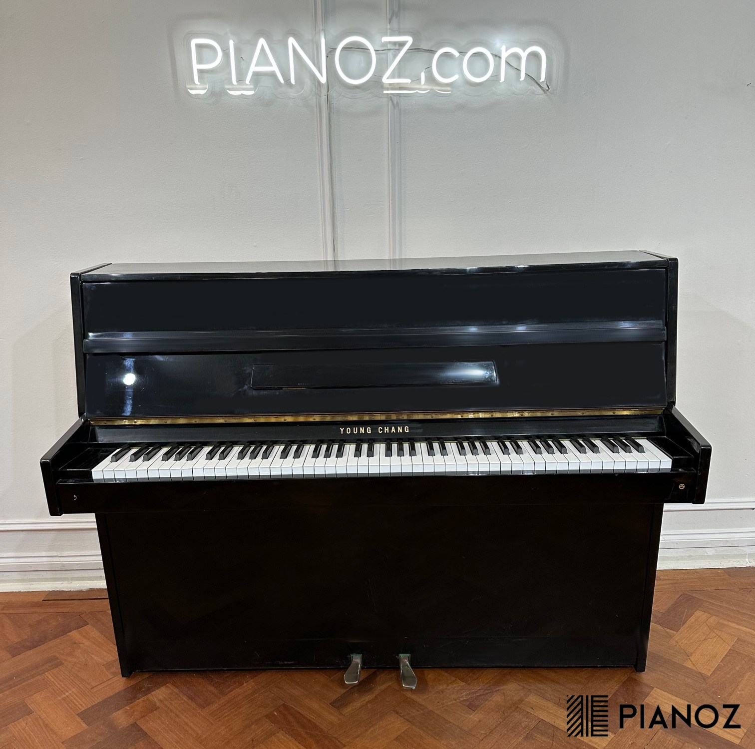 Young Chang Black High Gloss Upright Piano piano for sale in UK